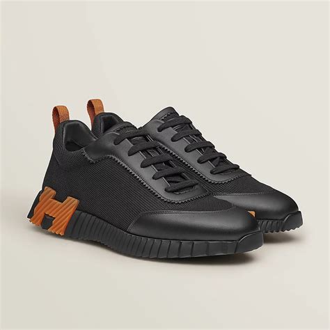 hermes sneakers black orange|Hermes bouncing sneaker men's.